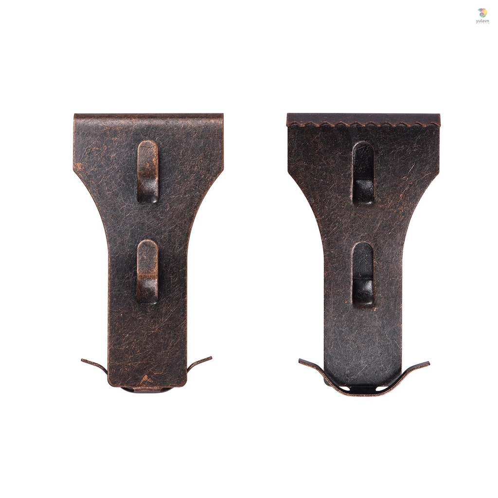 Set 4 Móc Treo Đồ Dạng Trượt Không Cần Khoan Chiều Cao 60-70mm Trang Trí Lễ Hội / Sinh Nhật