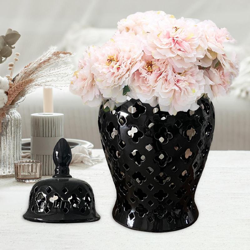 Lọ Đựng Gừng 10 &quot;2 Phong Cách Trung Hoa Cổ Điển Trang Trí Nhà Cửa