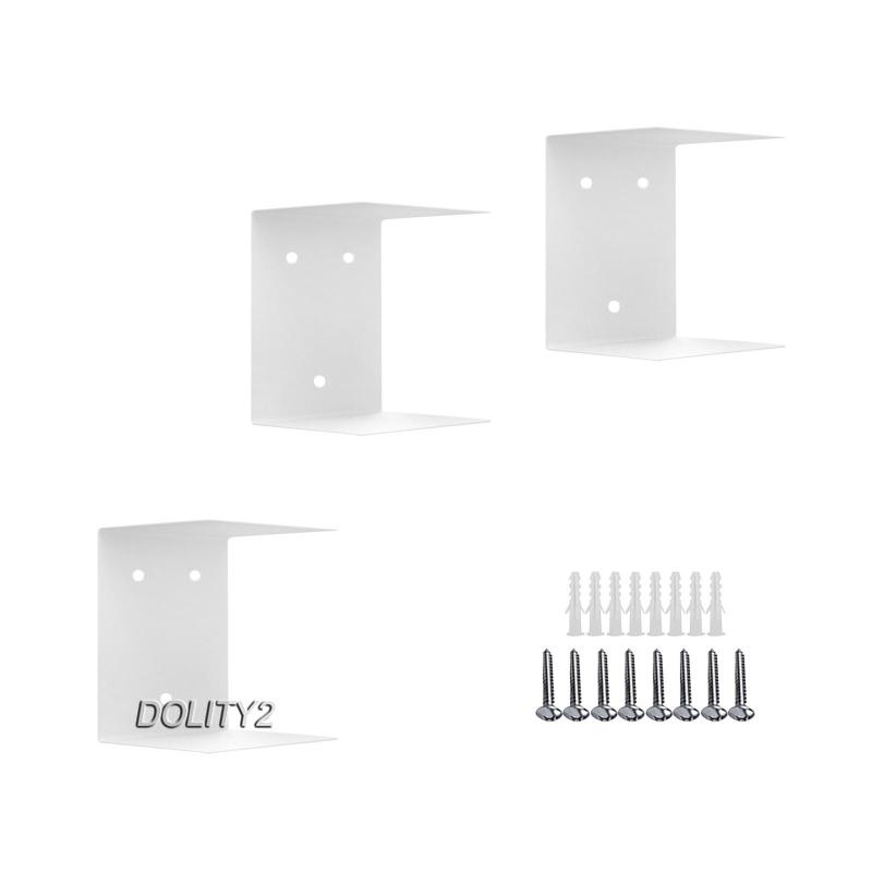 [Dolity2] 3 Kệ Sách Nổi Vô Hình Đơn Giản Trang Trí Phòng Ngủ Nhà Bếp