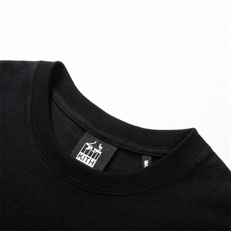 Áo Thun Cotton Tay Ngắn Plus Size In Hình KITH Godfather Thời Trang Unisex