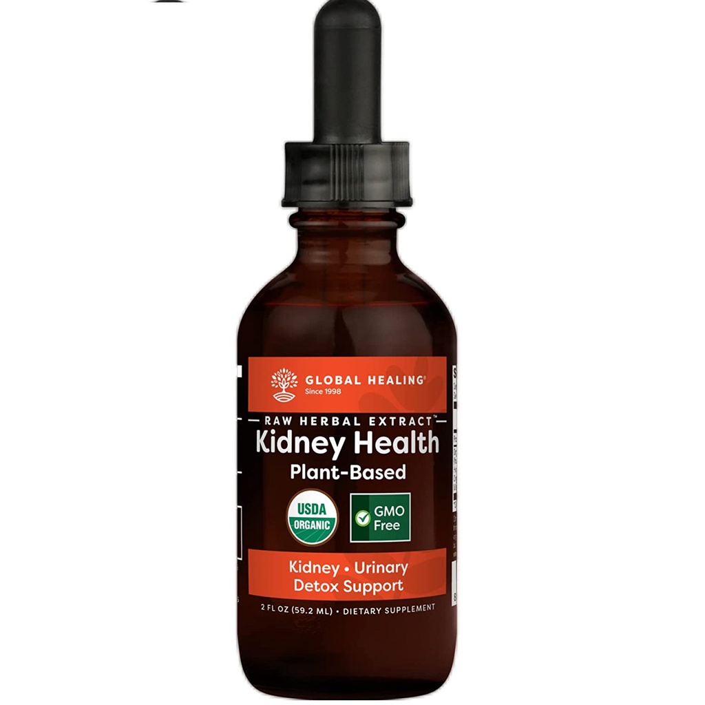 Thải độc thận, giảm sỏi thận/ gout Liver Health Global Healing 60ml