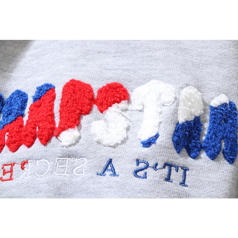 Quần Short cotton Niken Thêu Họa Tiết Thời Trang Đường Phố Mùa Hè Cho Nam Và Nữ No.88St-Niche