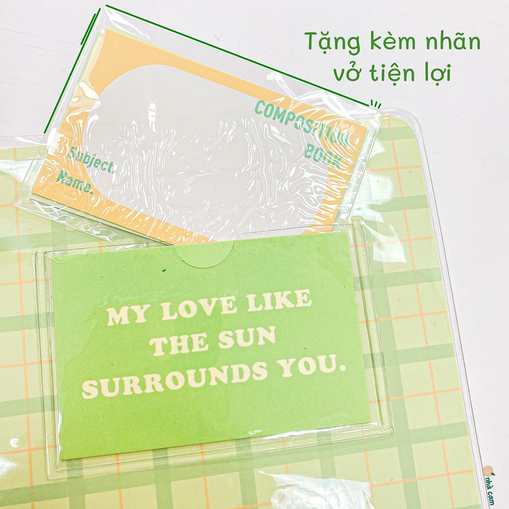 Sổ Tay Caro Note For Korean Nhà Cam