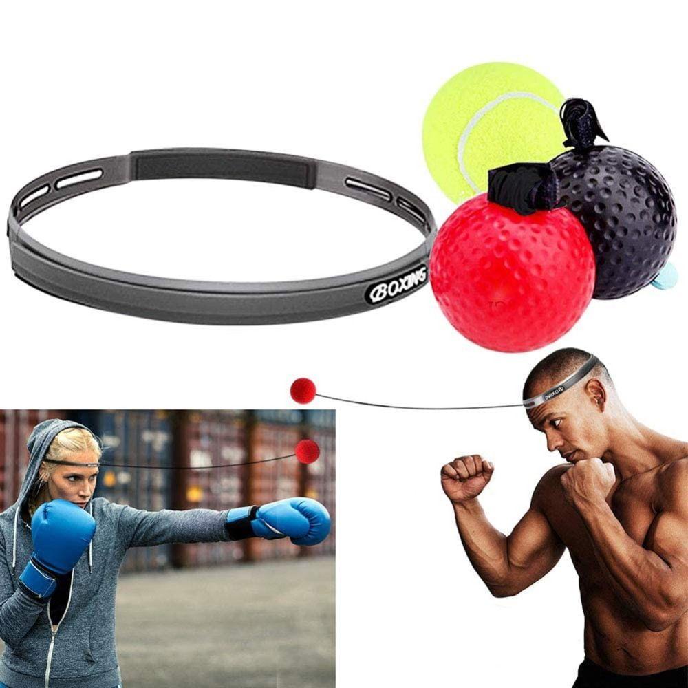 Bóng Silicone Luyện Tập Phản Xạ Boxing MMA Kèm Dây Đeo Tiện Dụng