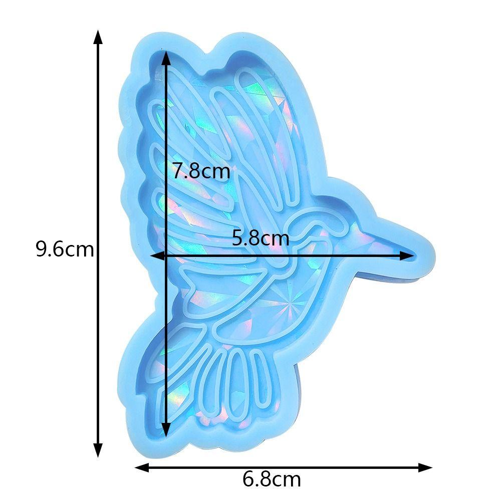 Khuôn Silicone Làm Mặt Dây Chuyền Hình Chim Ruồi Diy