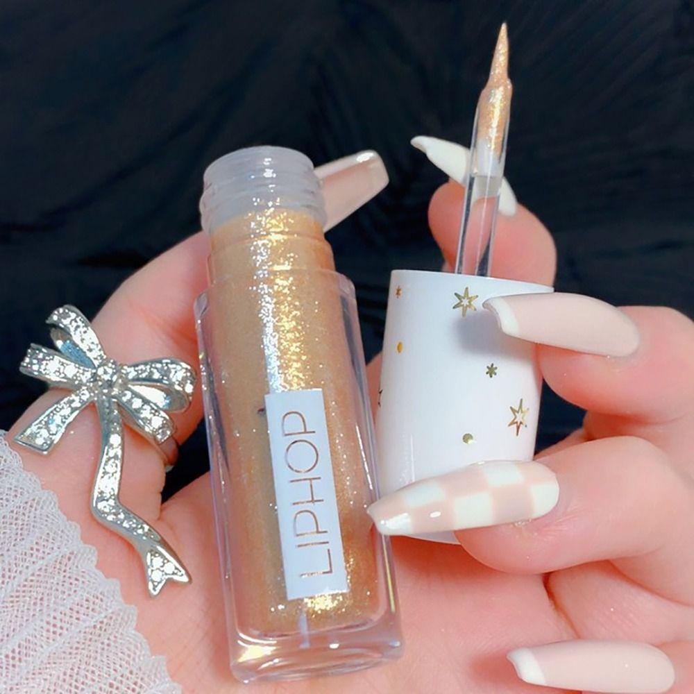 NIUYOU Gel Kẻ Mắt Ánh Kim Lấp Lánh Trang Điểm Chuyên Nghiệp