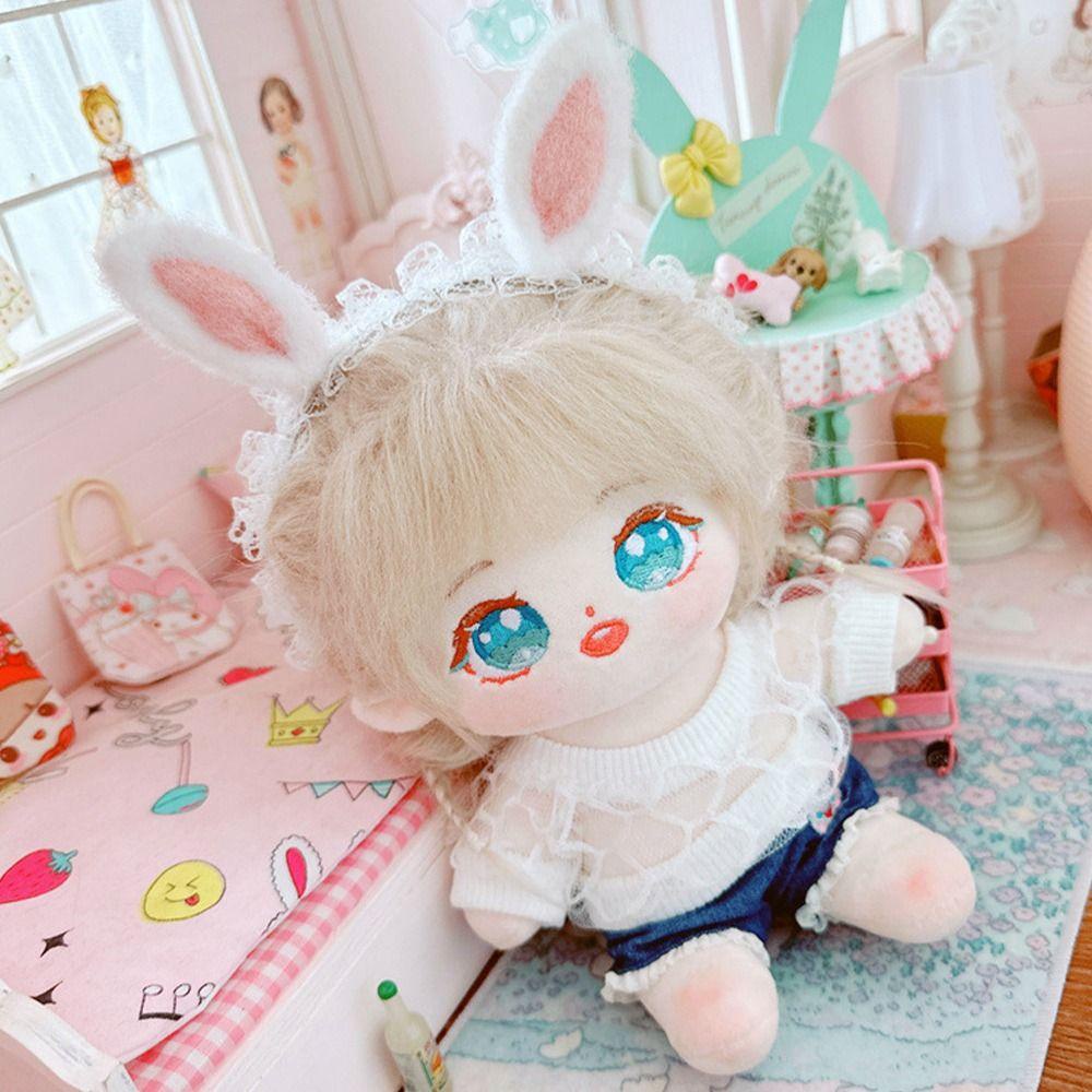 Set Áo Len + Quần Jeans Dài 20cm Cho Búp Bê