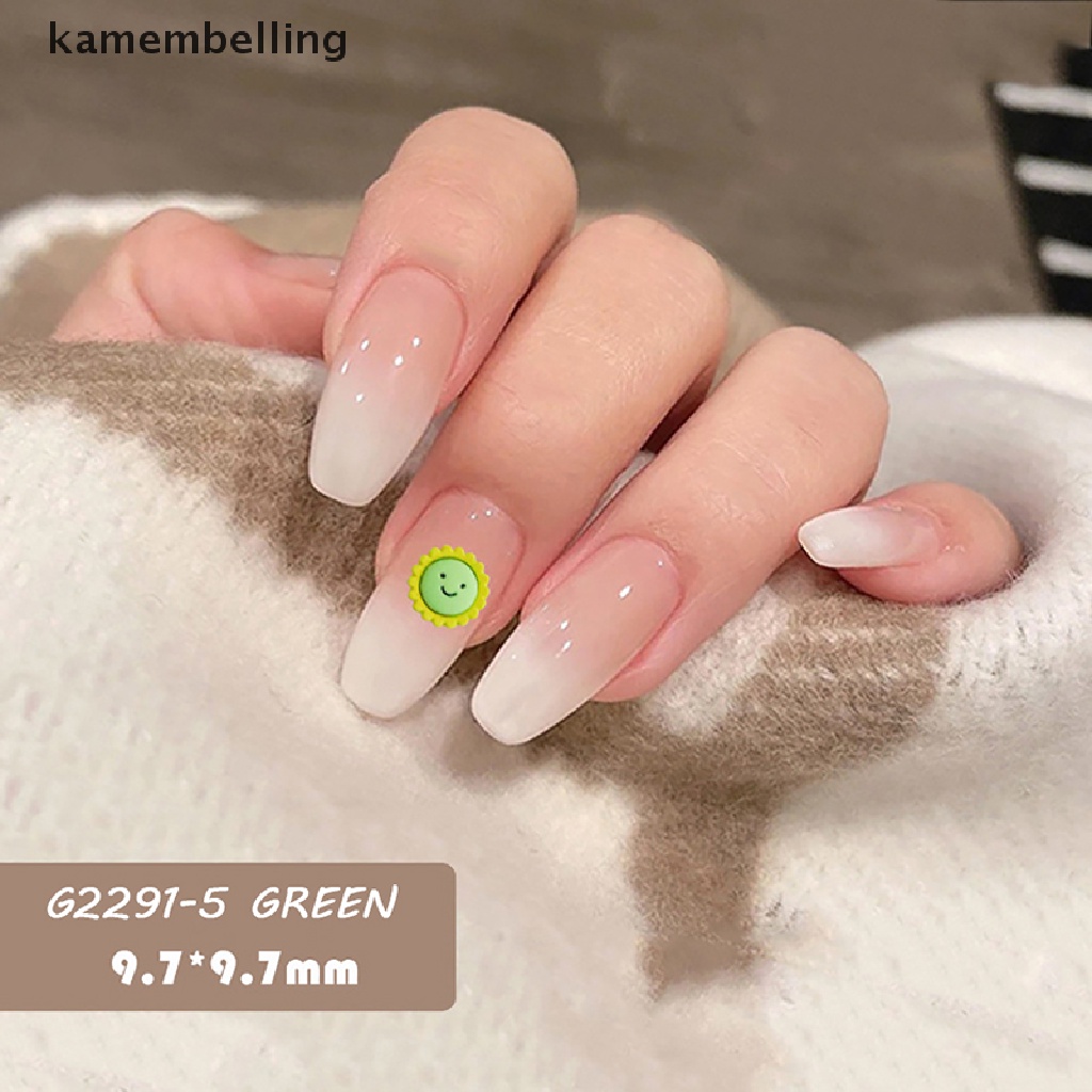 Set 50 Phụ Kiện Trang Trí Móng Tay Nghệ Thuật Hình Hoa Hướng Dương