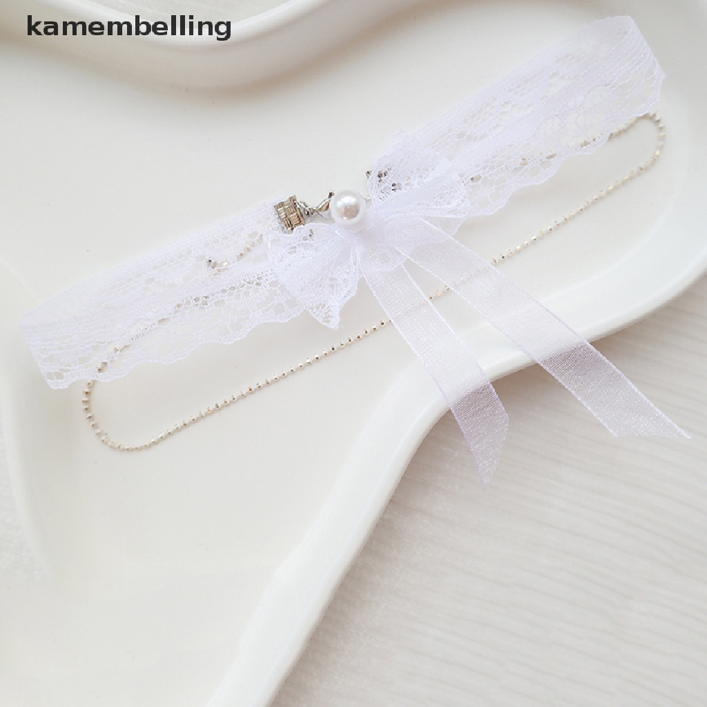 Vòng Cổ Choker Hai Lớp Thắt Nơ Hoa Thanh Lịch Quyến Rũ Cho Nữ