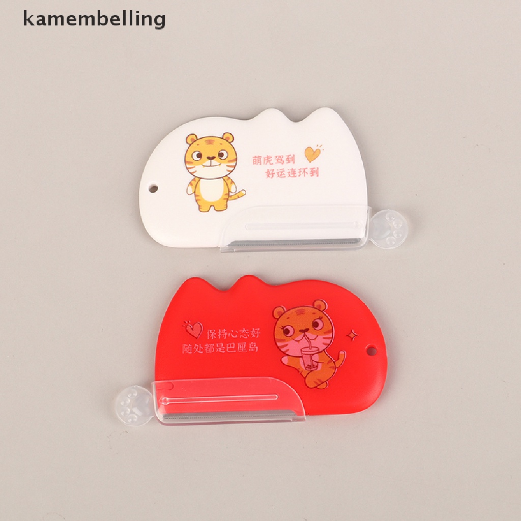 Set 2 Dao Cạo Lông Mày Bằng Thép Không Gỉ Chất Lượng Cao