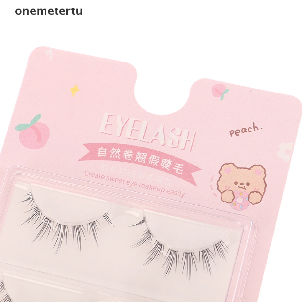 Set 3 Cặp Lông Mi Giả onemetertu Dùng Hóa Trang Thần Tiên