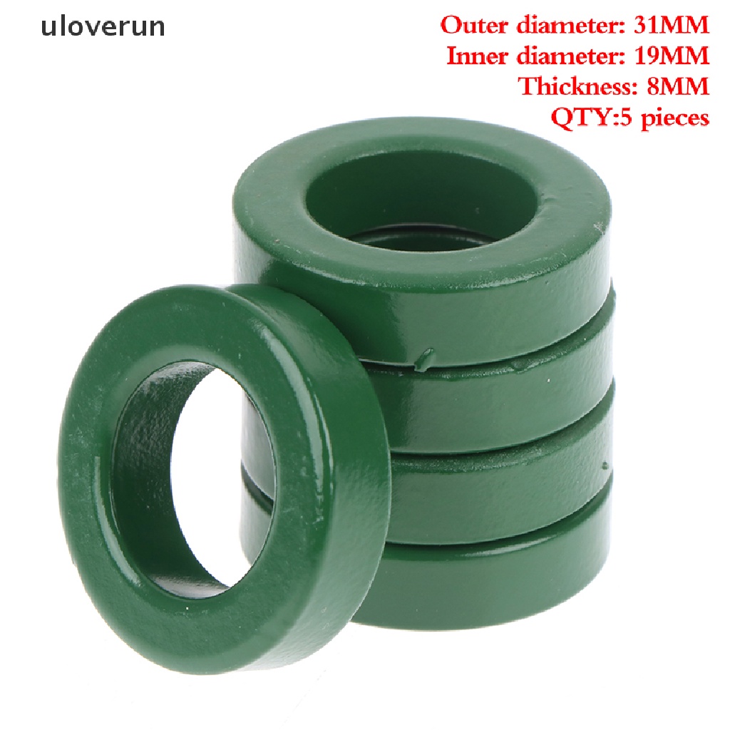 Uloverun Vòng Lọc Lõi Dẫn Điện Chất Lượng Cao Mn-Zn