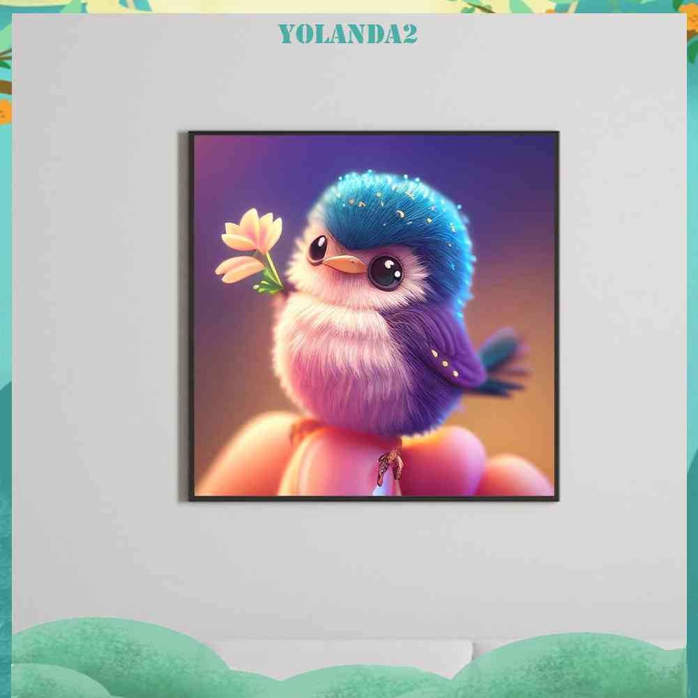 Tranh Đính Đá Kim Cương Toàn Bộ 5D DIY Hình Vẽ Động Vật