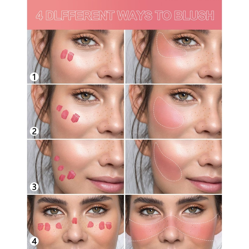 Phấn Má Hồng Dạng Lỏng Giúp Làm Nổi Bật Làn Da Tự Nhiên