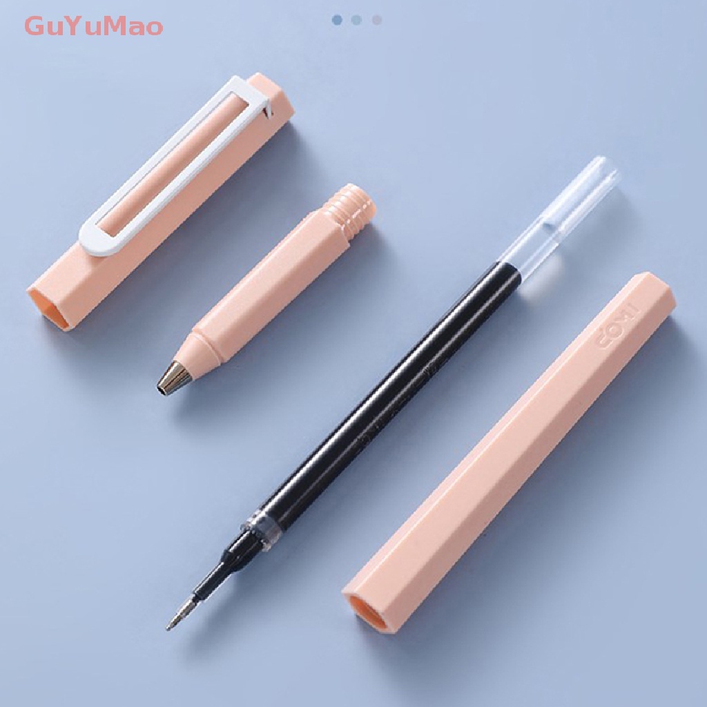 Bút Bi Mực Đen Ngòi 0.5mm Hình Lục Giác Dễ Thương