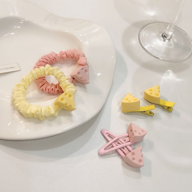 Kẹp Tóc BB Màu Sắc Ngọt Ngào Đơn Giản Phong Cách Hàn Quốc Cho Nữ