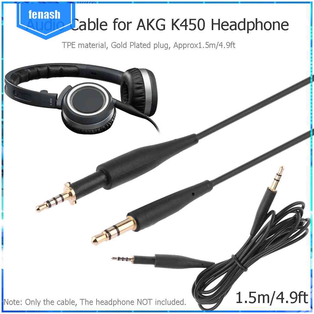 Cáp Âm Thanh 1.5m ĐầU CắM 2.5mm Sang ĐầU CắM 3.5mm Cho AKG K450 Q460 K480 K451