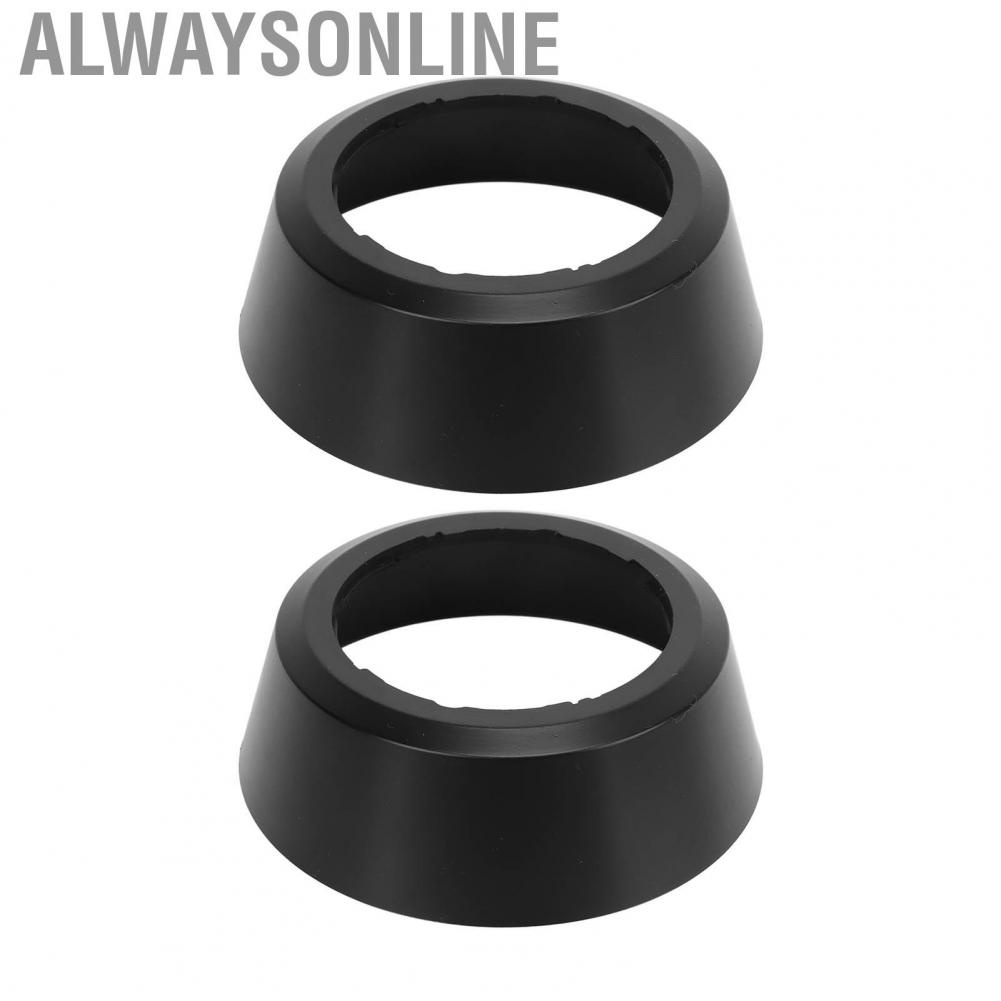 Alwaysonline Camera Lens Hood  2PCS Plastic Protective Rain Proof for Night Photography HB18