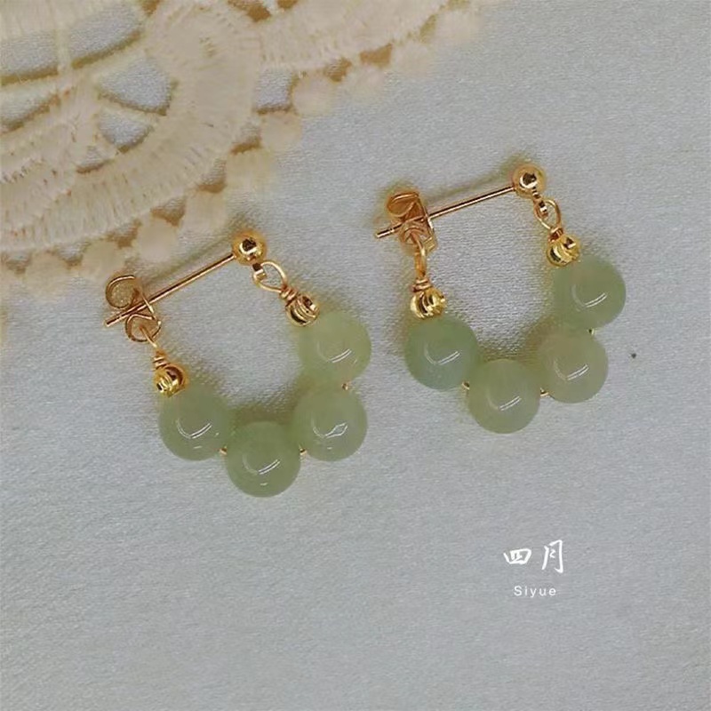 Bông Tai Mạ Bạc 925 Thiết Kế Đơn Giản Thời Trang