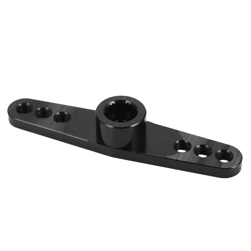 Tay lái Servo 25T Còi kim loại Bộ phận bướm ga đầy đủ Tay lái đôi cho Futaba