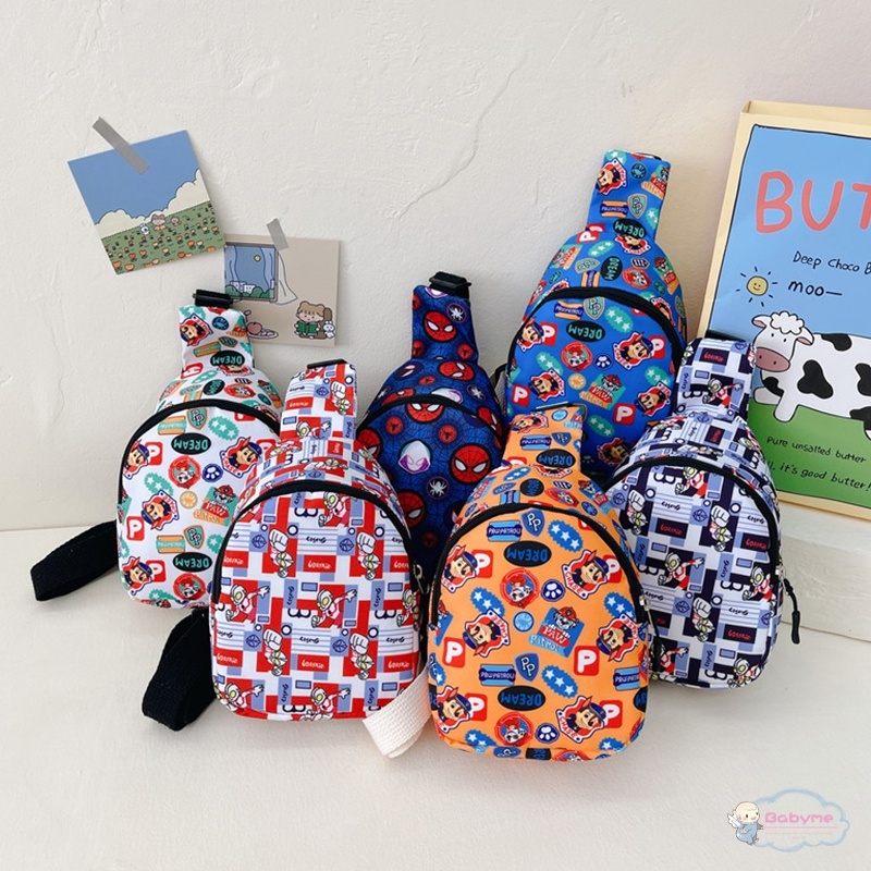 Túi Đeo Chéo Nhỏ Gọn Nhẹ In Họa Tiết Hoạt Hình Thời Trang Cho Bé