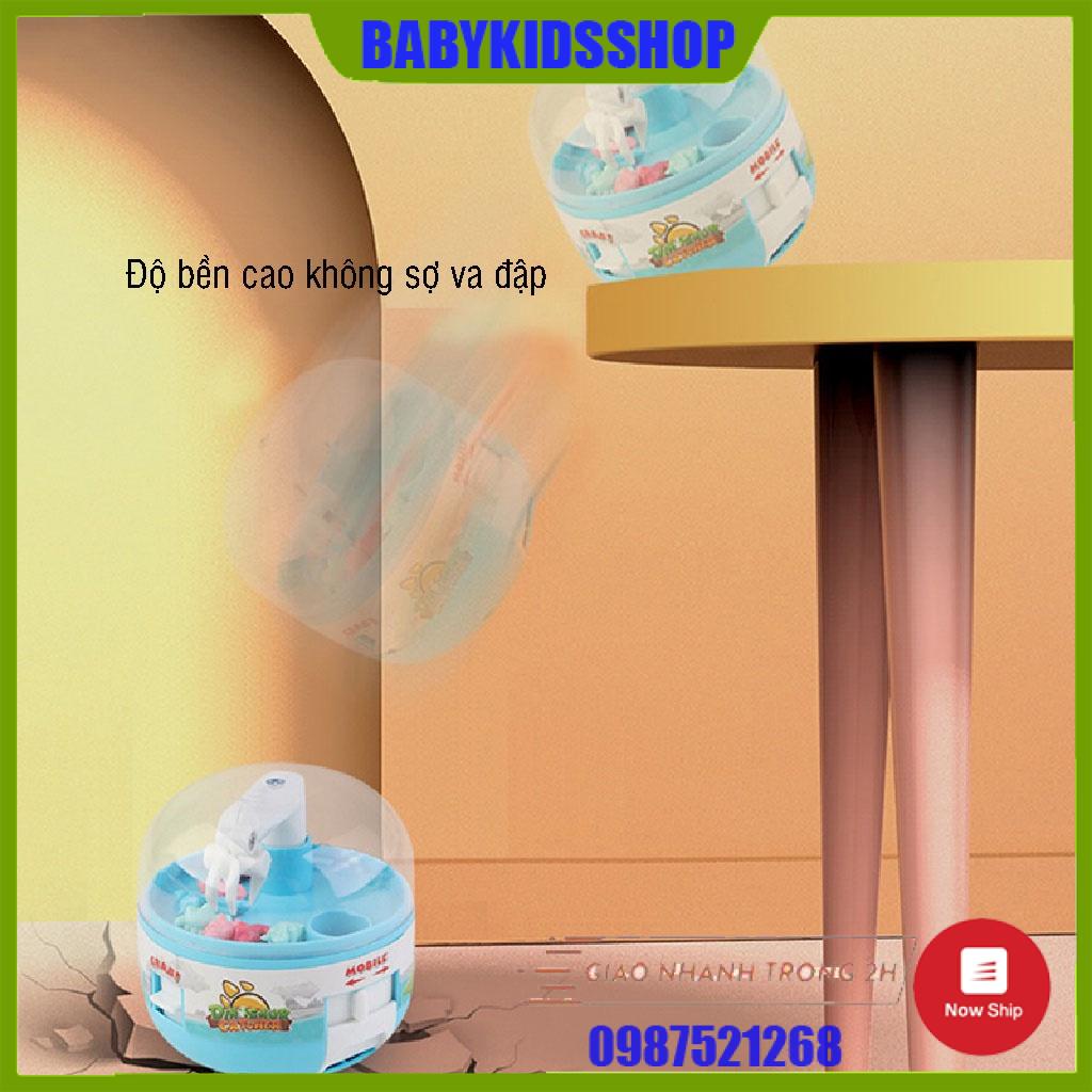 Máy gắp thú mini - Máy gắp thú khủng long mini cầm tay đáng yêu, rèn luyện sự khéo léo, kiên nhẫn, tay và mắt  cho bé