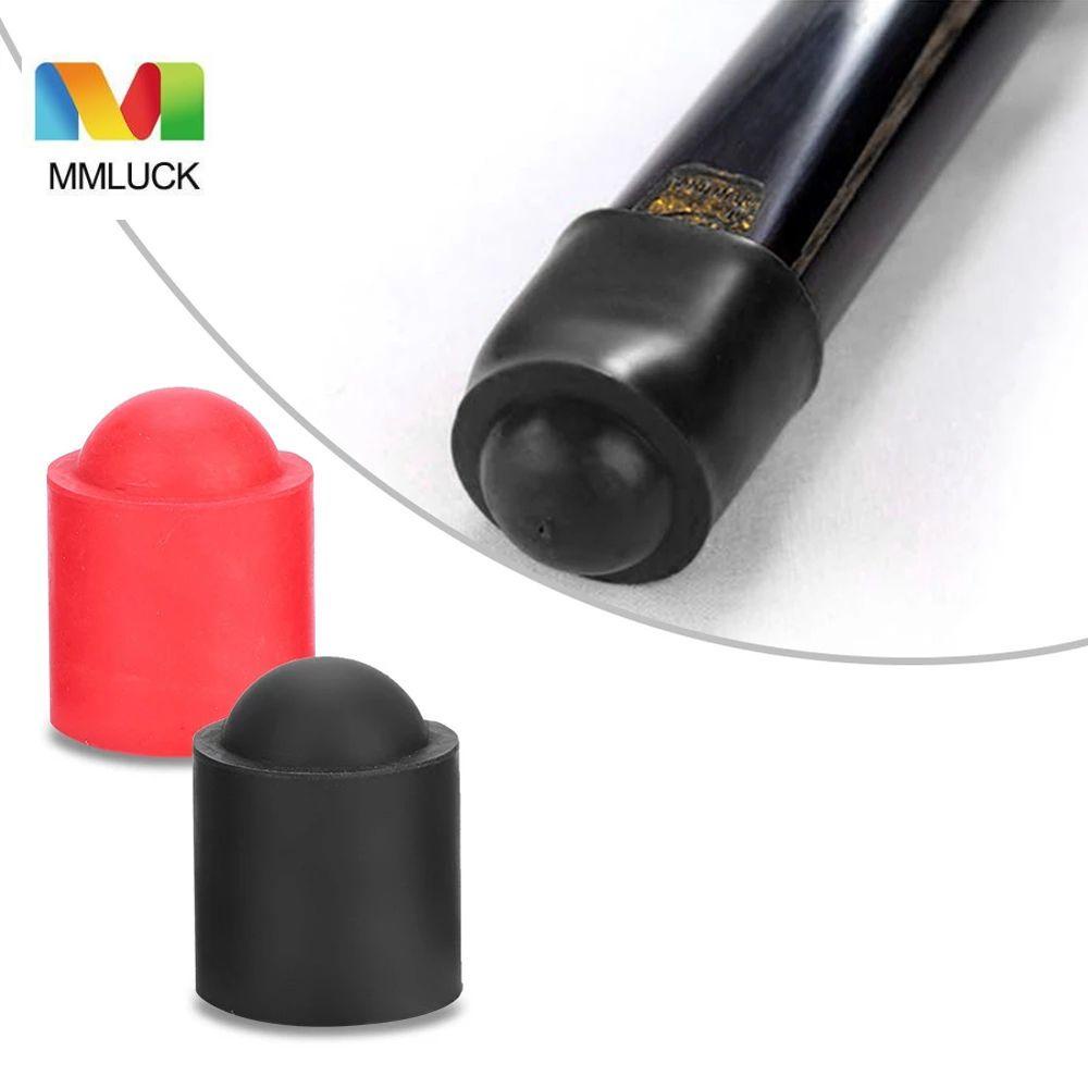 Vỏ bọc bảo vệ đầu cơ đánh bida MMULCK chống sốc cao su màu đen/ đỏ tiện lợi