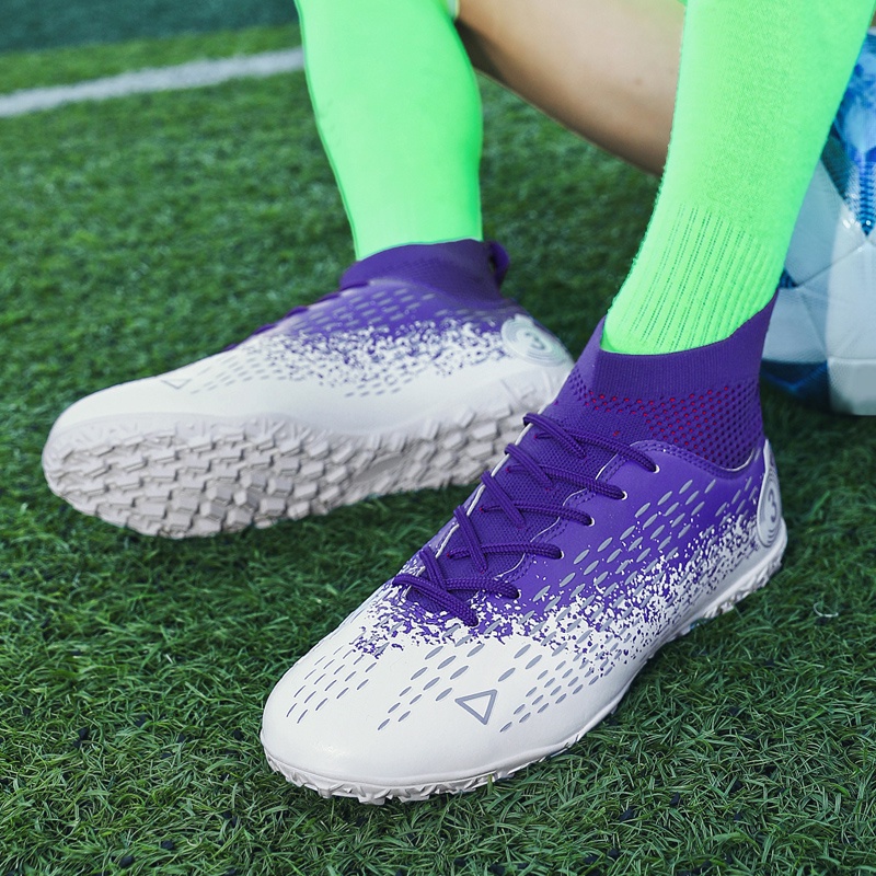 TF Soccer Boots Giày bóng đá dành cho người lớn dành cho trẻ em cao cấp Giày tập futsal size 33-45