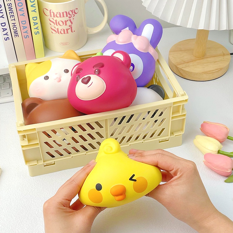 Đồ Chơi BóP Tay HìNh Quả BóNg Dễ Thương GiúP GiảM Stress HiệU Quả