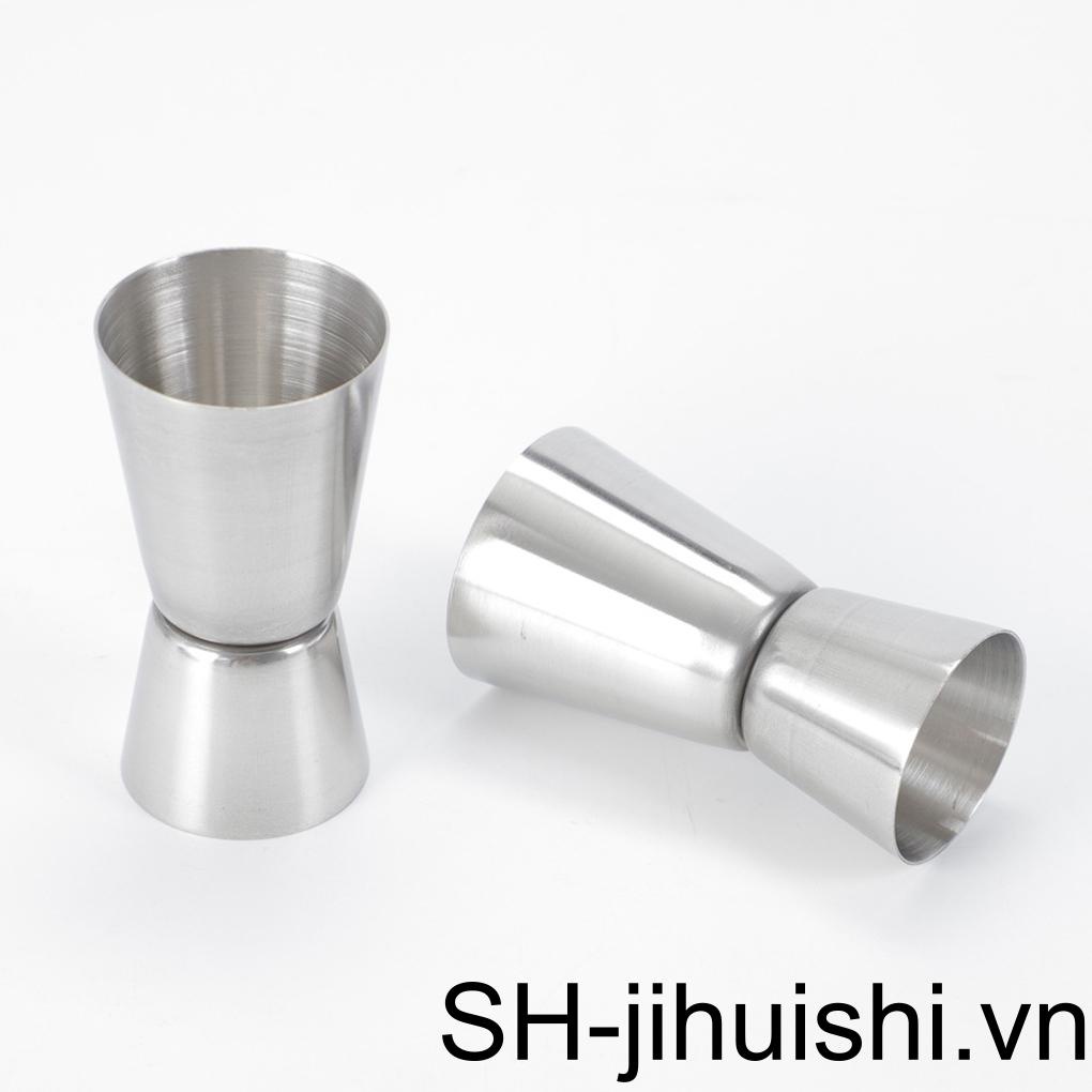 Thước Đo Hai Hướng 30mL / 15mL Bằng Thép Không Gỉ Chuyên Dụng Làm Cocktail