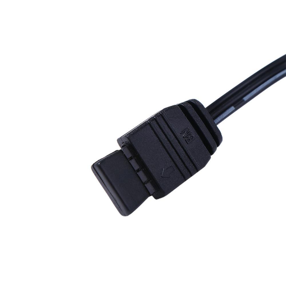 Cáp Nguồn Chuyển Đổi AR-1 RGB 3 Pin Sang SATA AURA ARGB Cho Máy Tính