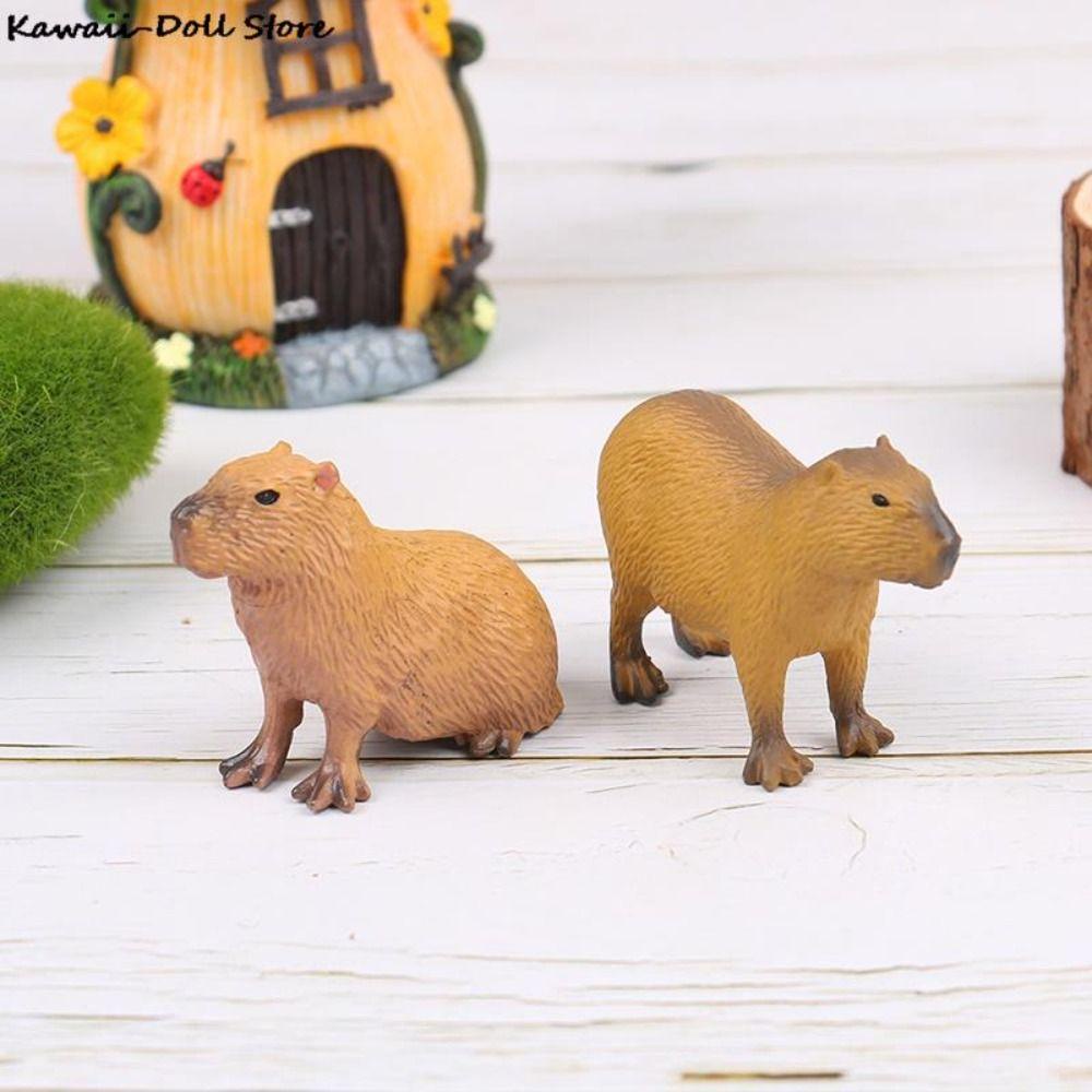 Mxfashionestore Mô Hình Động Vật mini Hoang Dã Thật Như Thật Đồ Chơi Sưu Tầm Đồ Chơi capybara Sưu Tầm Giáo Dục Cho Bé