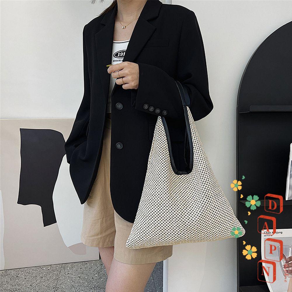 Túi Cói Đeo Vai DAPHS Sức Chứa Lớn Thời Trang Cho Nữ
