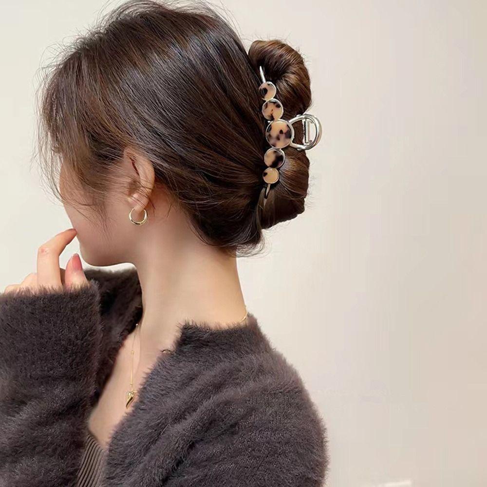 BACK2LIFE Kẹp Tóc Móng Vuốt Đơn Giản Sáng Tạo Cá Tính Cho Nữ