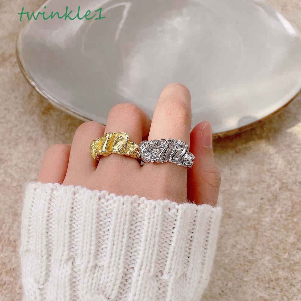 Nhẫn Hở Đính Đá Lấp Lánh Phong Cách Âu Mỹ Thời Trang Cho Nữ