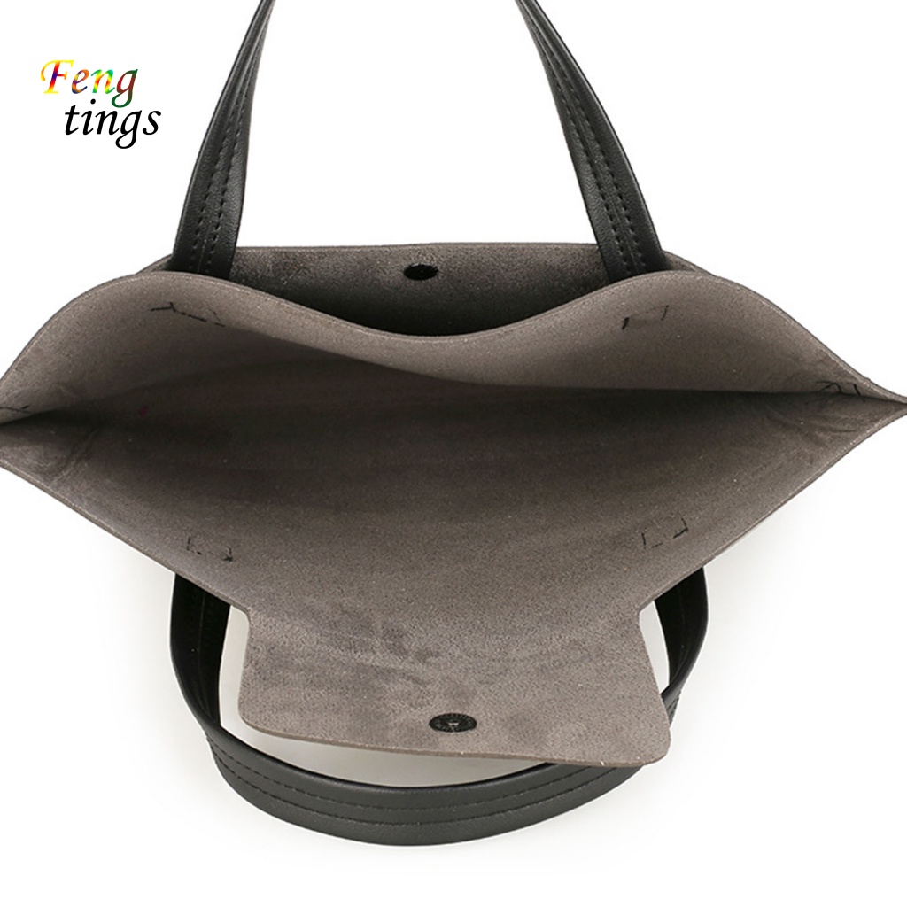 Túi Xách Giả Da Đựng Laptop Chống Thấm Nước Chống Sốc Màu Trơn Dành Cho Nam Và Nữ