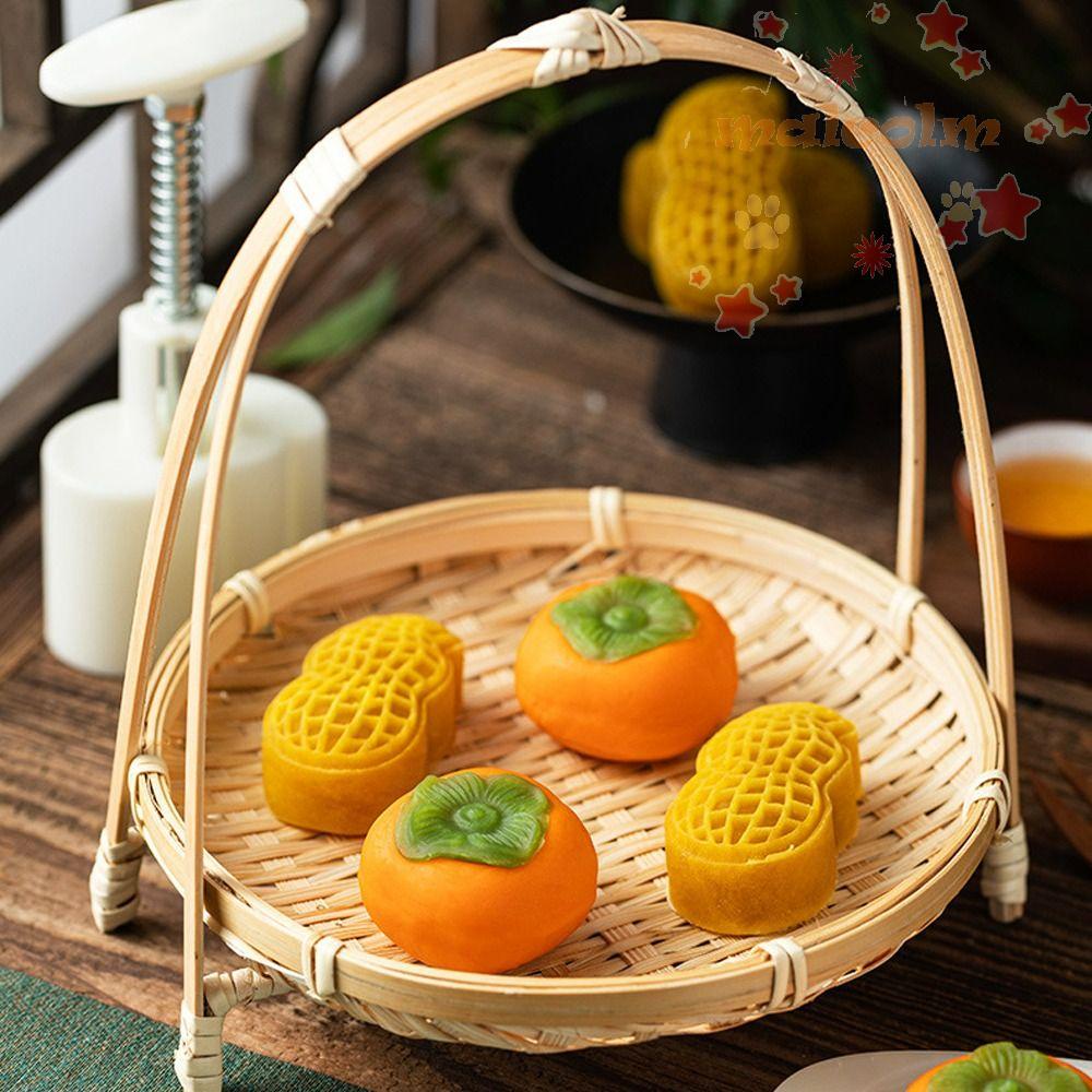 Khuôn In Nổi Họa Tiết Hạt Đậu Phộng Trang Trí Bánh Trung Thu