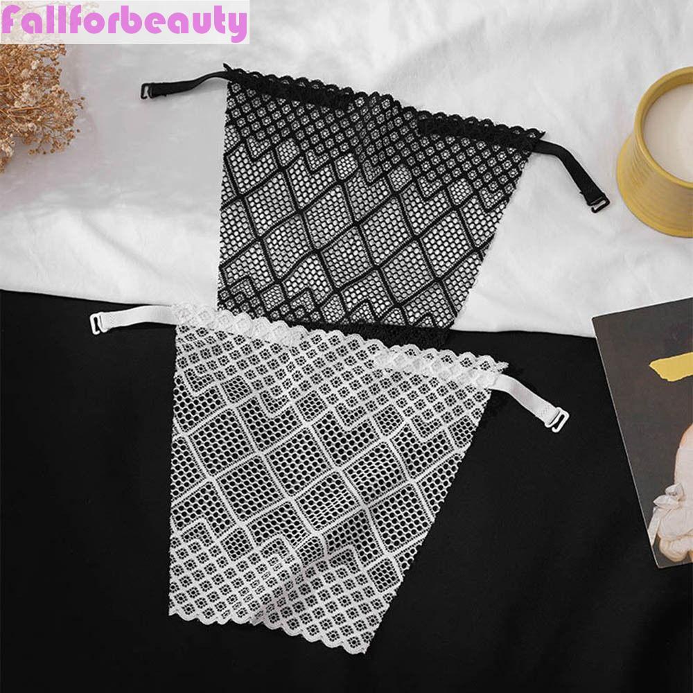 Fallforbeauty Áo Ống Quấn Ngực Phối Ren Có Thể Điều Chỉnh Chống Chói Phong Cách Hàn Quốc Cho Nữ