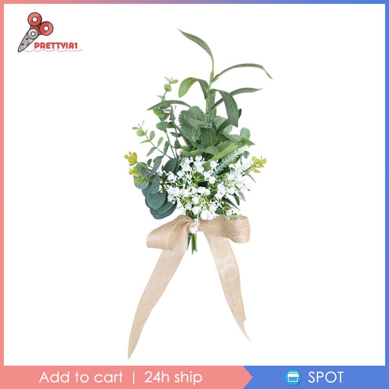 1 [Prettyia1] Ghế Hoa Sau Cầu Thang Trang Trí Đám Cưới Vòm