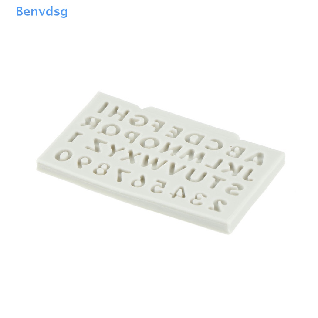 Khuôn Silicone Tạo Hình Chữ Cái Và Số Trang Trí Bánh