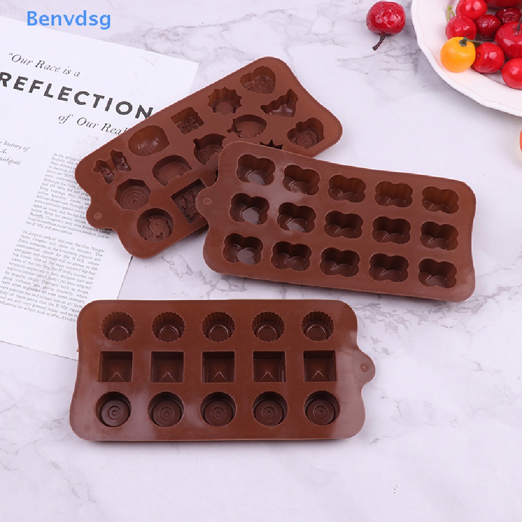 1 Khuôn Silicone Làm Đá / Sô Cô La 15 Lỗ DIY