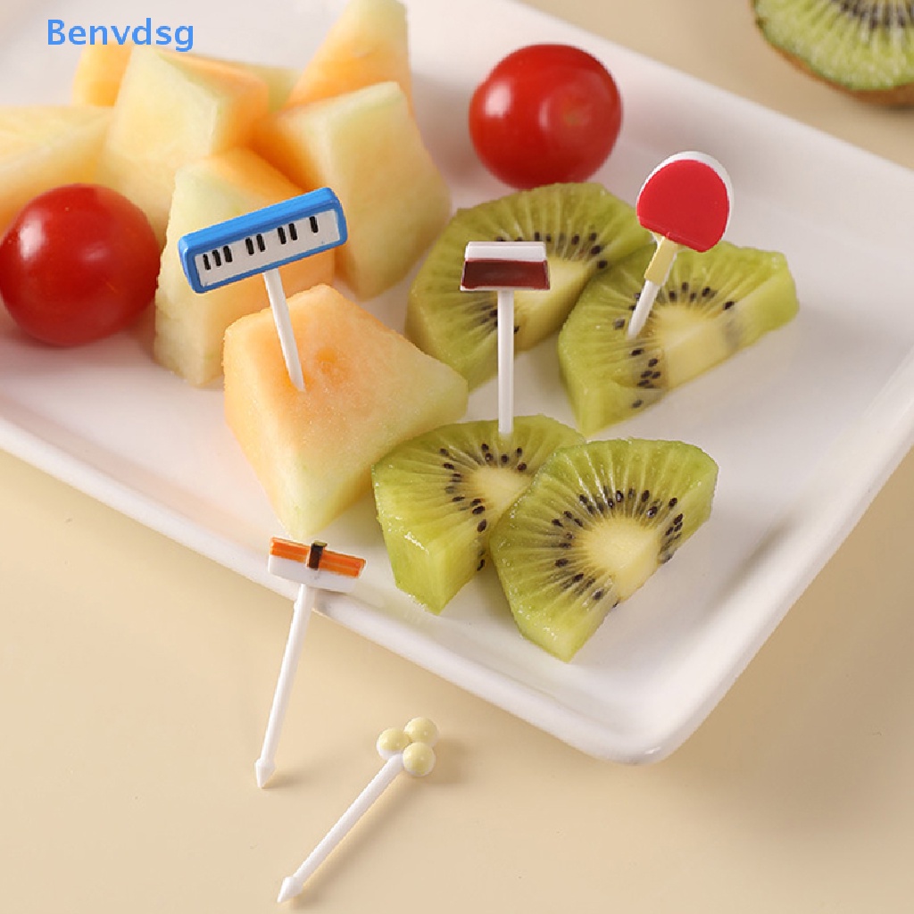 Benvdsg &gt; Nĩa Ăn Trái Cây / Rau Củ Mini Dễ Thương Cho Bé Tập Đi