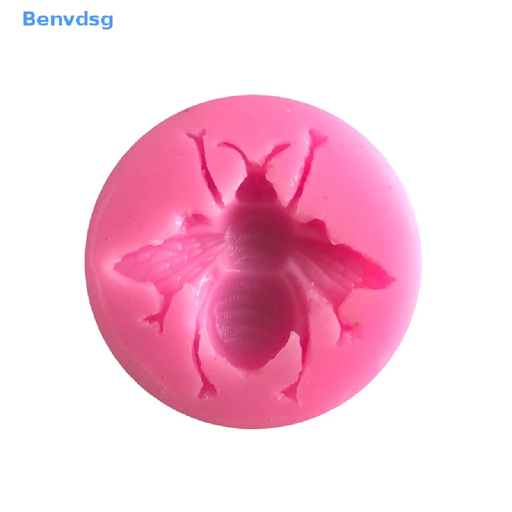 Khuôn Silicone Tạo Hình Làm Bánh Kẹo Hình Ong DIY