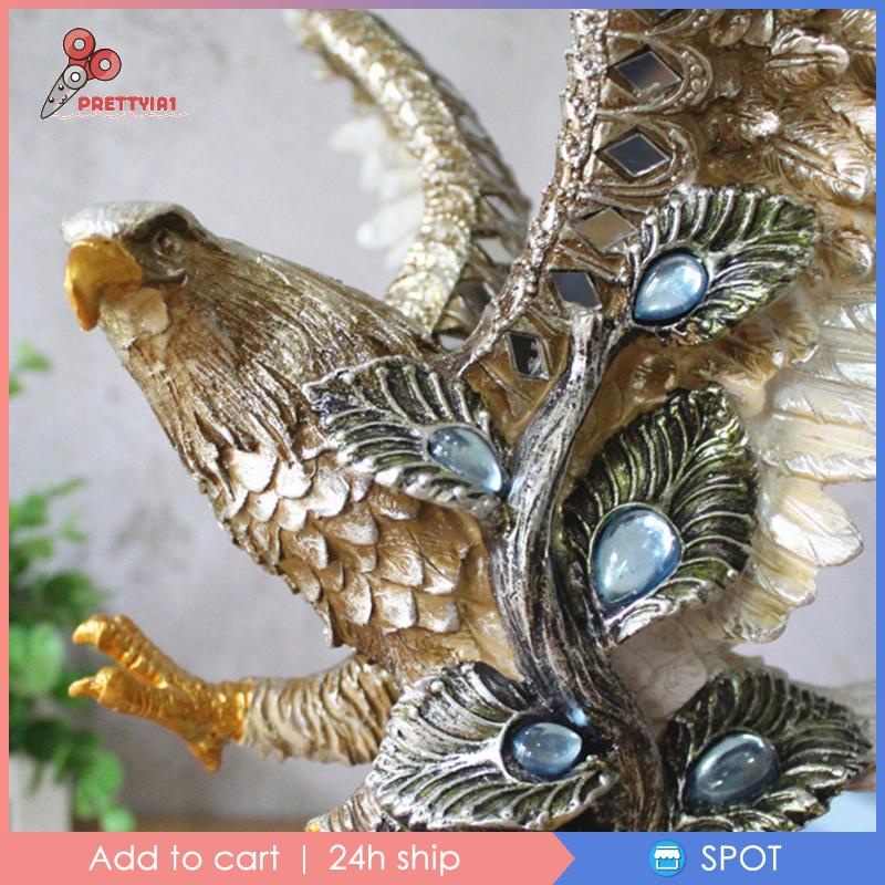 Mô Hình Chim Đại Bàng Bằng Nhựa Resin Để Bàn Trang Trí Quán Cà Phê