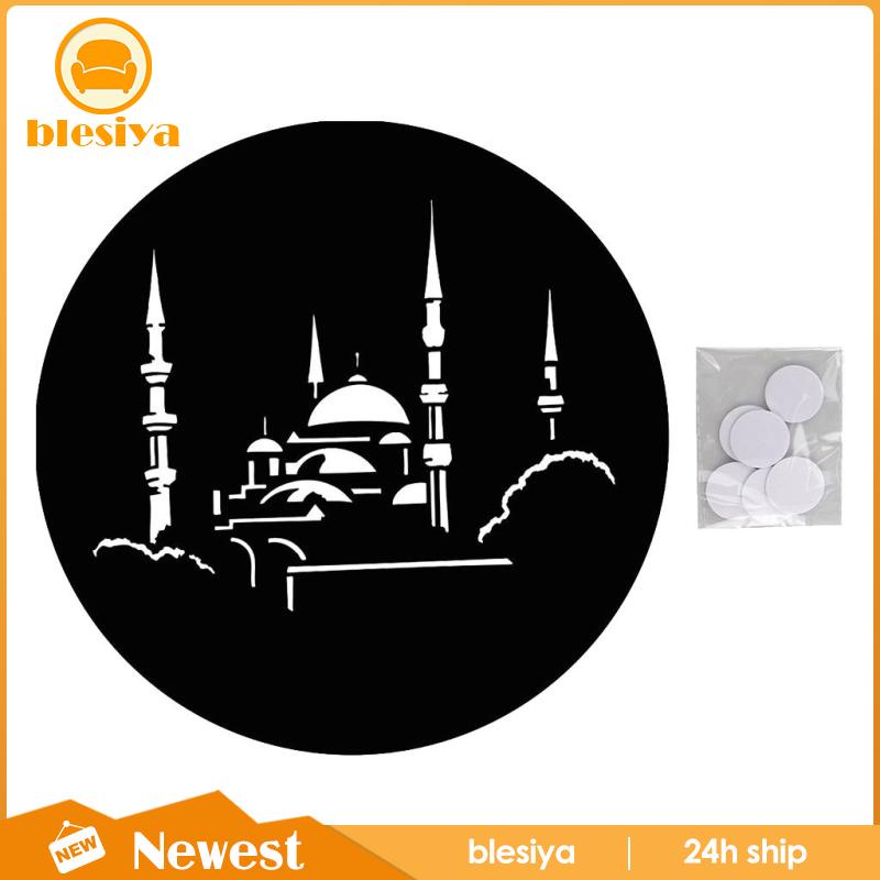 [Blesiya] Ramadan Dán Tường Trang Trí Có Thể Tháo Rời