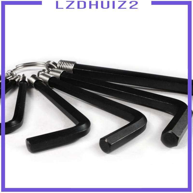 Bộ Dụng Cụ Cờ Lê Sửa Chữa 1.5mm-6mm Kèm Móc Khóa Tiện Dụng