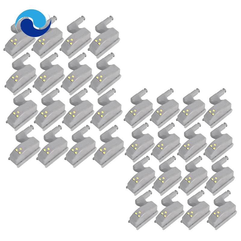 Bộ 16 Đèn LED Cảm Biến Bản Lề Tủ Bếp