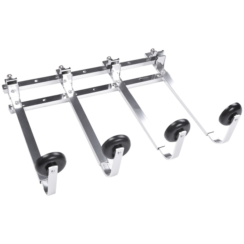 Giá Đỡ 4 Chai Rượu Vang Bằng Thép Gắn Tường Tiện Dụng