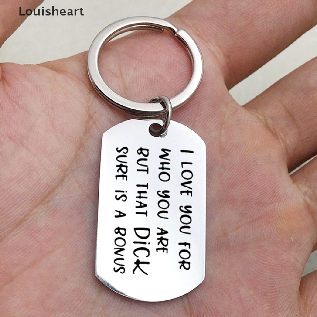 Móc Chìa Khóa Bằng Thép Không Gỉ Louisheart TFG