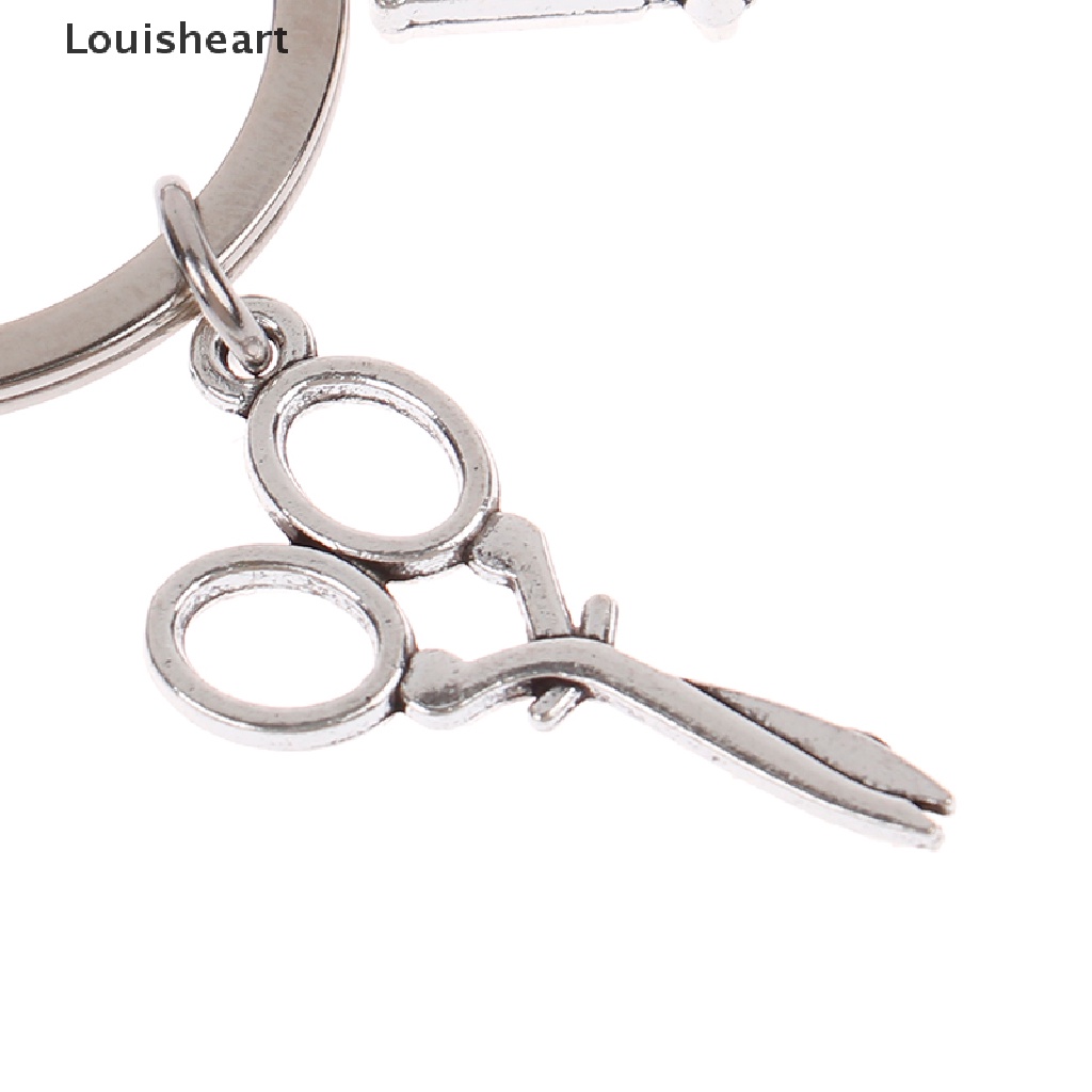 Louisheart Móc Khóa Hình Kéo Và Thước Dây Đo Dành Cho Máy May TFG